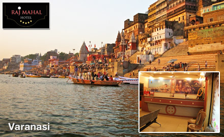 Raj Mahal Hotel Guru Bagh, Varanasi - 20% off on room tariff in Varanasi. Explore the Ganges at Varanasi!