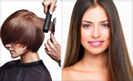 Ten On Ten Hair & Beauty Salon Jaura Fatak - 50% off on hair care services. For your dazzling tresses!