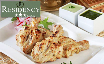 Residency Palace Restaurant Ratanada - 20% off on total bill. For warm ambience and delicious food!