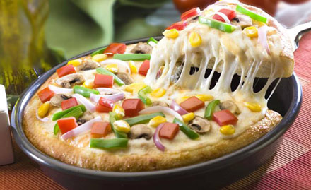 Pizza Hub Sevashram Chowraha - 25% off on food bill. Enjoy authentic Italian cuisine!