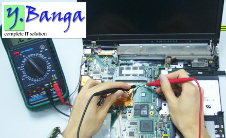 Y Banga Adityapur - 30% off on laptop servicing. Get a complete IT solution!