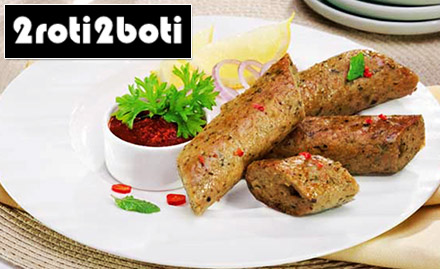 2roti 2boti Restaurant Civil Lines - 20% off on total bill. For some amazing Mughlai food!