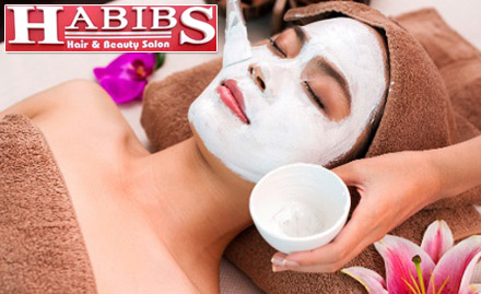 Habibs Hair & Beauty Salon Crossing Republik, Ghaziabad - Rs 1599 for facial, bleach, waxing and more. Discover the beauty in you!