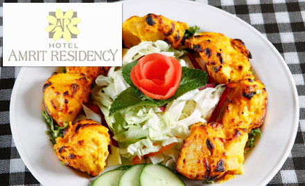 Hotel Amrit Residency South Tukoganj - 20% off on food bill. Enjoy your favourite meal!