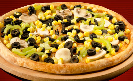 Pizza Bell Alkapuri - Enjoy buy 1 get 1 offer on pizzas. A must-visit for every pizza-lover!