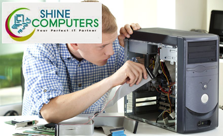 Shine Computers Hebbal - 30% off on laptop and desktop servicing. For complete care of laptops and desktops!