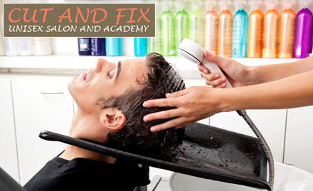 Cut N Fix Unisex Salon and Academy Bellandur - Upto 65% off on hair spa, rebonding & smoothening