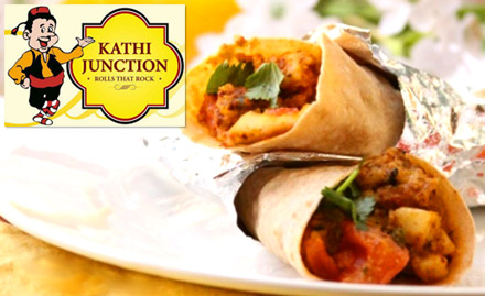Kathi Junction Sikandra - 25% off on total bill. For sumptuous kathi rolls!