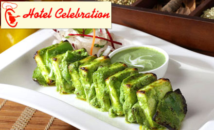 Rainbow - Hotel Celebration GT Road - 20% off on total bill. Enjoy mouth-watering Indian, Chinese and Continental dishes!