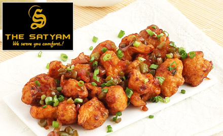 Satyam Hotel & Restaurant Kalyanpur - 25% off on total bill. Enjoy absolutely delish North Indian, South Indian and Chinese cuisines!