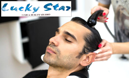 Lucky Star Hair & Beauty Studio Bibvewadi - 40% off on hair care & beauty services-facial, bleach, hair cut, hair spa & more!