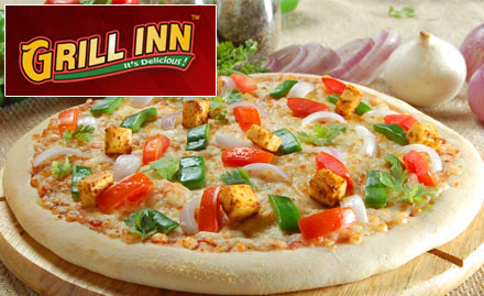 Grill Inn Restaurant Ganapathy - Get 1 pan pizza absolutely free on purchase of 2 regular pizzas!
