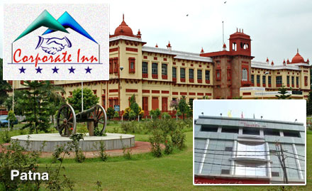 Hotel Corporate Inn Patna - 55% off on room tariff in Patna. Also get 20% off on total food bill!