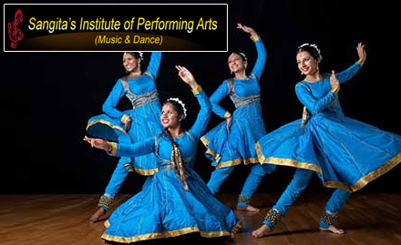 Sangita's Institute Of  Performing Arts Indirapuram, Ghaziabad - 4 music or dance classes at just Rs 49. Learn western & Indian classical dance, singing and musical instruments!