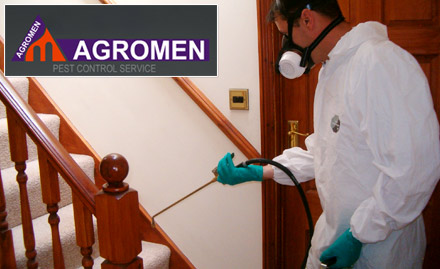 Agromen Pest Control Services Doorstep Services - 40% off on pest control services at your doorstep. Live in pest free environment!