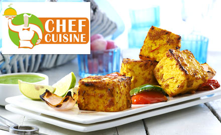 Chef Cuisine Hazratganj - 20% off on food bill. Enjoy North Indian, South Indian, Chinese and fast food!