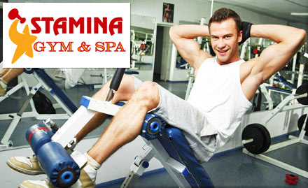 Stamina gym Tilak Nagar - 3 gym, yoga, power yoga or Zumba sessions at just Rs 49. Also get 20% off on quarterly membership!