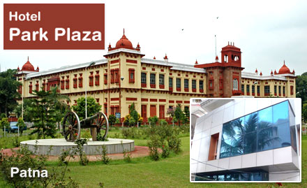 Hotel Park Plaza Kidwaipuri, Patna - 55% off on room tariff in Patna. Enjoy a luxurious stay!