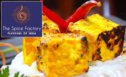 The Spice Factory Hazratganj - Rs 500 off on a minimum bill of Rs 1500