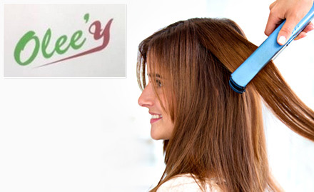 Olee'y Beauty Parlour Sivanandha Colony - 60% off on L'Oreal hair straightening