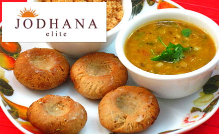 Jalsa Panchbati Circle - 25% off on total bill. Enjoy North Indian, Chinese, Continental and Rajasthani cuisines!