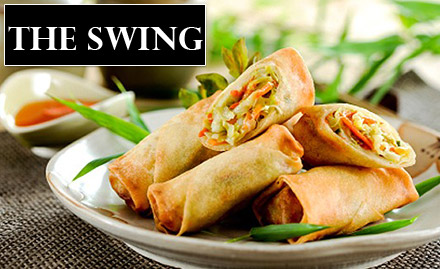 The Swing Ganeshguri - 20% off on total bill on a minimum billing of Rs 500. Enjoy North Indian, Chinese and Assamese delicacies.