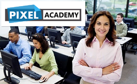 Pixel Academy Ratu Road - 6 computer course classes at just Rs 19. Also get 20% off on further enrollment!
