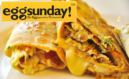 Eggsunday Kadri - 20% off on total bill. Enjoy golden fried egg, bomblette, cheese omlette & more!