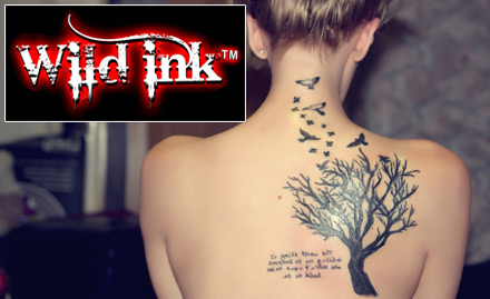 Wild Ink Siliguri HO - 40% off on permanent and temporary tattoos!