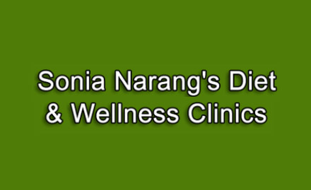 Sonia Narangs Diet & Wellness Clinics Mansarovar Garden - 20% off on weight loss diet charts. Also get diet counselling absolutely free!