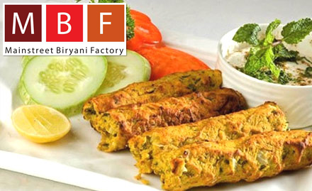 Mainstreet Biryani Factory Barrackpore - 25% off on total bill. Enjoy North Indian and Muglai cuisines!