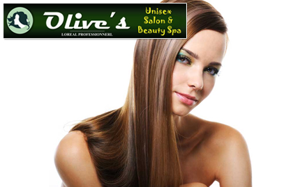 Olives Unisex Salon And Beauty Spa Electronic City - Upto 43% off on hair care services. Get a shiny look!