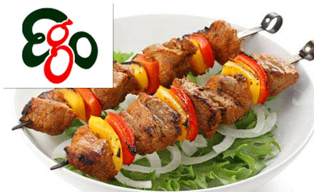 Ego 33 New Friends Colony - 15% off on food bill. Enjoy Mughlai and Continental cuisines!