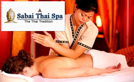 Sabai Thai Foot Spa Malviya Nagar - 30% off on wellness services. Get Thai massage, Deep tissue massage and Aroma massage!