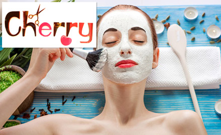 Cherry Family Salon & Spa Kandivali West - Upto 62% off on salon services. Get face mask, bleach, hair spa, hair cut, hair wash and more!