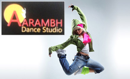 Aarambh Dance Studio Satellite - 3 dance classes at just Rs 19. Also get 20% off on further enrollment!