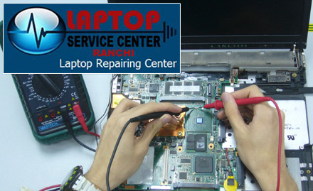 Laptop Service Center Lalpur - 30% off on laptop service. Doorstep service valid across Ranchi!