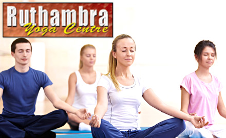 Ruthambra Yoga Peelamedu - 3 yoga sessions. Also get 15% off on monthly fee!