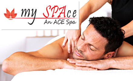My Space Spa Andheri Kurla Road - 30% off on body massages along with shower. Choose from foot reflexology, back massage, shoulder massage & more!