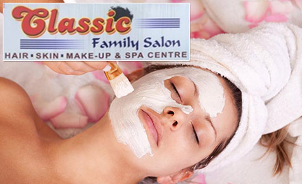 Classic Family Salon Taldanga - 40% off on salon services. Get facial, bleach, rebonding!
