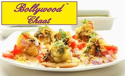 Bollywood Chaat Sector 50, Gurgaon - 20% off on Indian street food - chaat, gole gappe, chole bhature, mattra kulcha, pao bhaji & more 