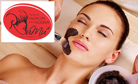 Rumus Family Salon Saket Nagar - 30% off on a minimum billing of Rs 1000. Get facial, bleach, hair spa, manicure, party makeup and more!