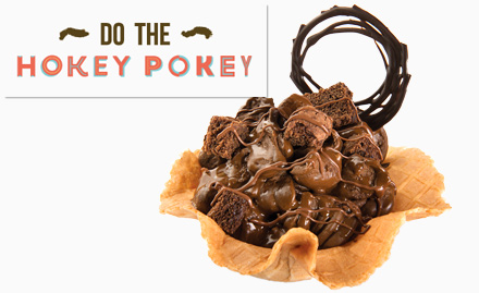 Hokey Pokey Mangal Pandey Road - Buy 2 signature stone creations and get any 1 stone creation from the menu absolutely free 