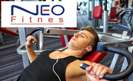 Neo Fitness Rajendra Nagar - 6 gym sessions for just Rs 9. Commit to fitness!