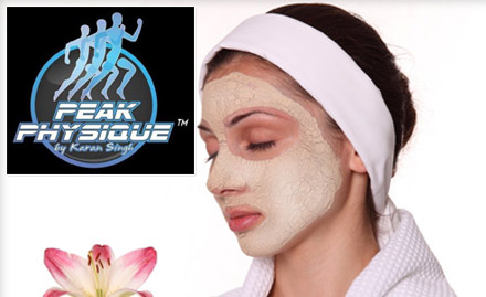 Peak Physique New Palasiya - 30% off on salon services. Enjoy facial, manicure, pedicure, haircut and more!