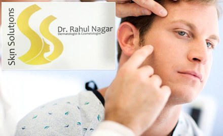 Skin Solutions Malviya Nagar - 60% off on skin peeling and hair consultation!