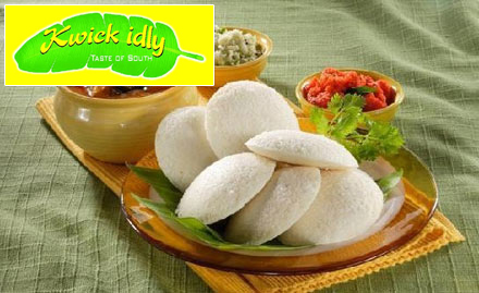 Kwick Idly Chapru Nagar - 20% off on food & beverages. Enjoy authentic South Indian cuisine!