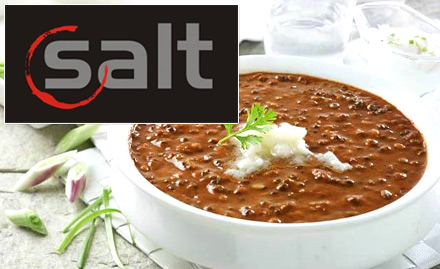 Salt Kitch N Bar Baner - Upto 30% off on food & beverages. Relish Classic paneer tikka, Prawn biryani, Murg angara & more!