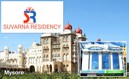 Suvarna Residency Kuvempu Nagar, Mysore - 25% off on room tariff. Enjoy a comfortable stay in Mysore!