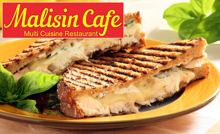 Malisin Cafe Sadar - 20% off on food bill. Relish delicious Indian, Chinese, Continental delicacies!